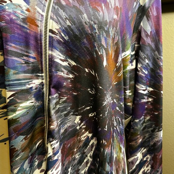 Christopher & Banks Stetchy Athletic Zip Up Jacket Light Weight Size XL - Picture 2 of 9